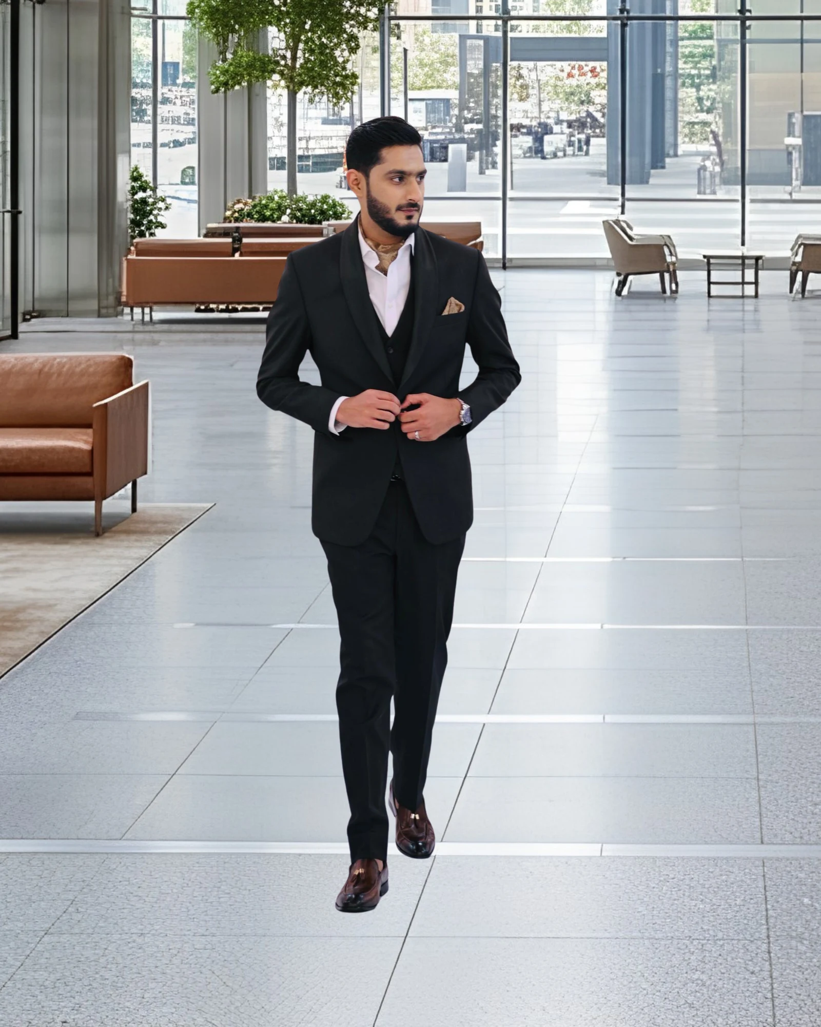 Muhammad Anas Javed, CEO of Bespoke Signature Interiors